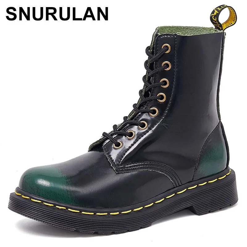 SNURULANHigh-top boots women leather classic 8-hole retro British style short boots with round head fashion Oxford men womenshoe
SNURULANHigh-top boots women leather classic 8-hole retro British style short boots with round head fashion Oxford men womenshoe