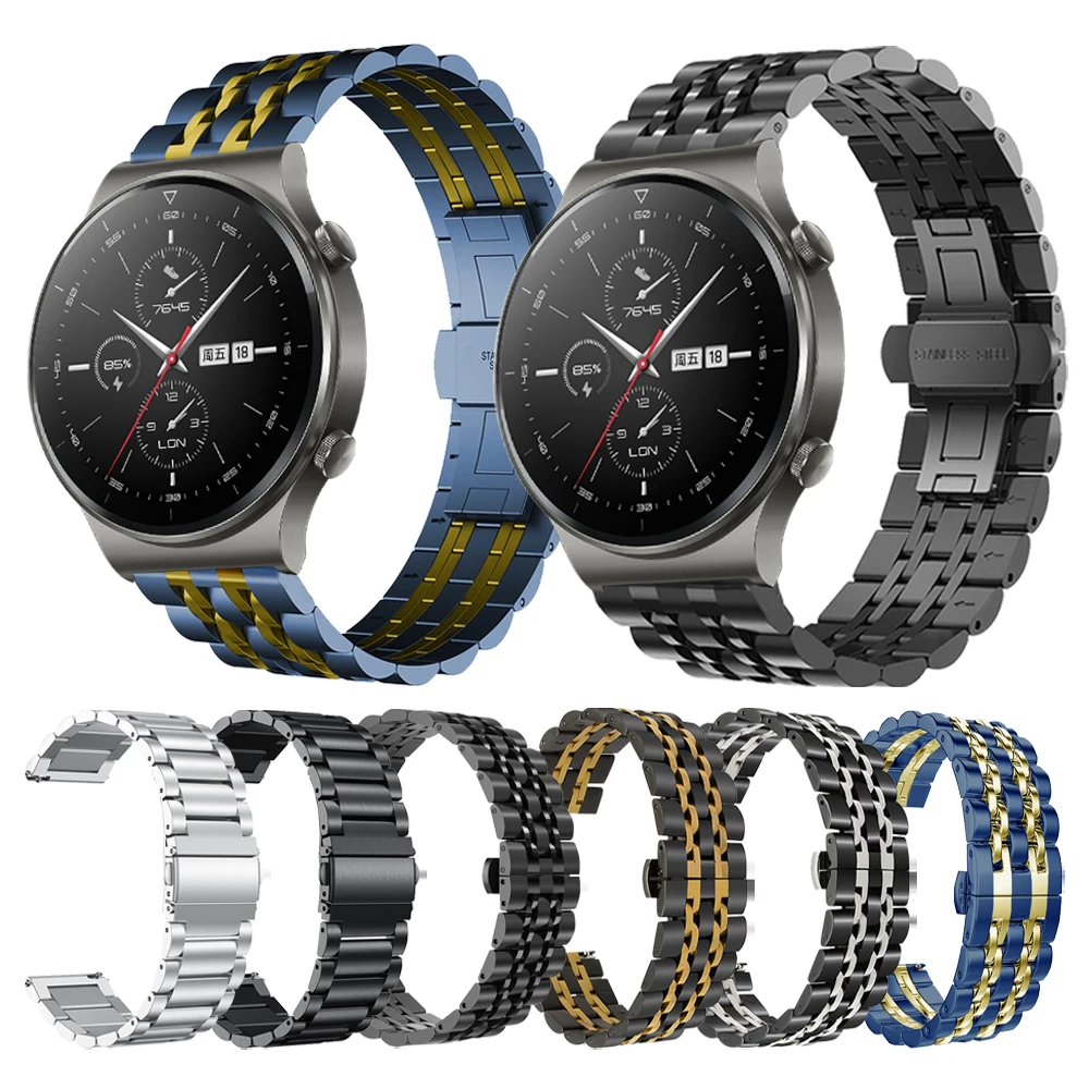 Ремешок из нержавеющей стали для наручных часов Huawei Watch GT 2 Pro, классический металлический браслет для смарт-часов GT 2e & GT2 42 мм 46 мм
Ремешок из нержавеющей стали для наручных часов Huawei Watch GT 2 Pro, классический металлический браслет для смарт-часов GT 2e & GT2 42 мм 46 мм