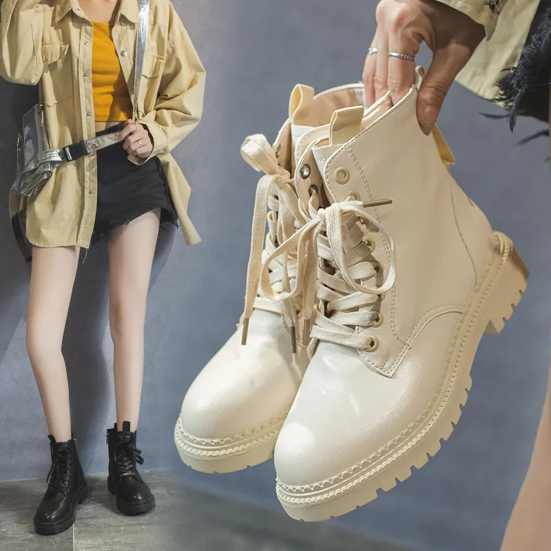 botas mujer 2019 Casual Shoes Women Platform Martin Boots Real Leather Fashion Brand Ladies footware Patchwork Female Ankle Boot
botas mujer 2019 Casual Shoes Women Platform Martin Boots Real Leather Fashion Brand Ladies footware Patchwork Female Ankle Boot