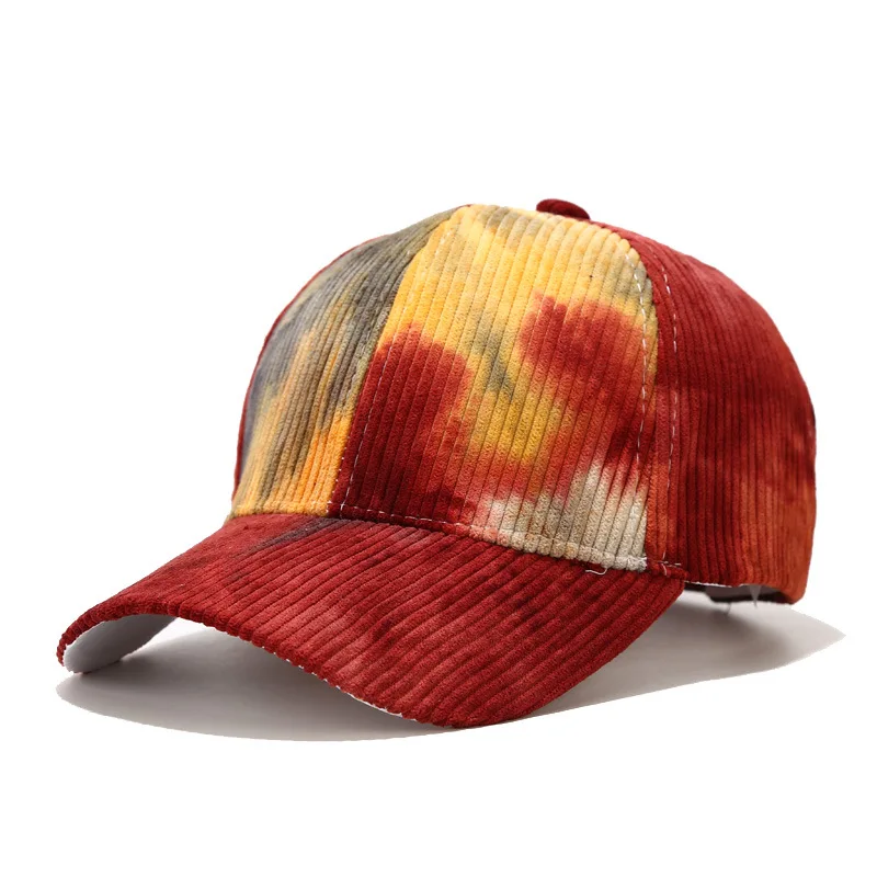 Autumn and Winter New Style Gradual Color Tie-Dyed Corduroy Street Fashion Sunshade Baseball Cap Men and Women Retro Cap
Autumn and Winter New Style Gradual Color Tie-Dyed Corduroy Street Fashion Sunshade Baseball Cap Men and Women Retro Cap