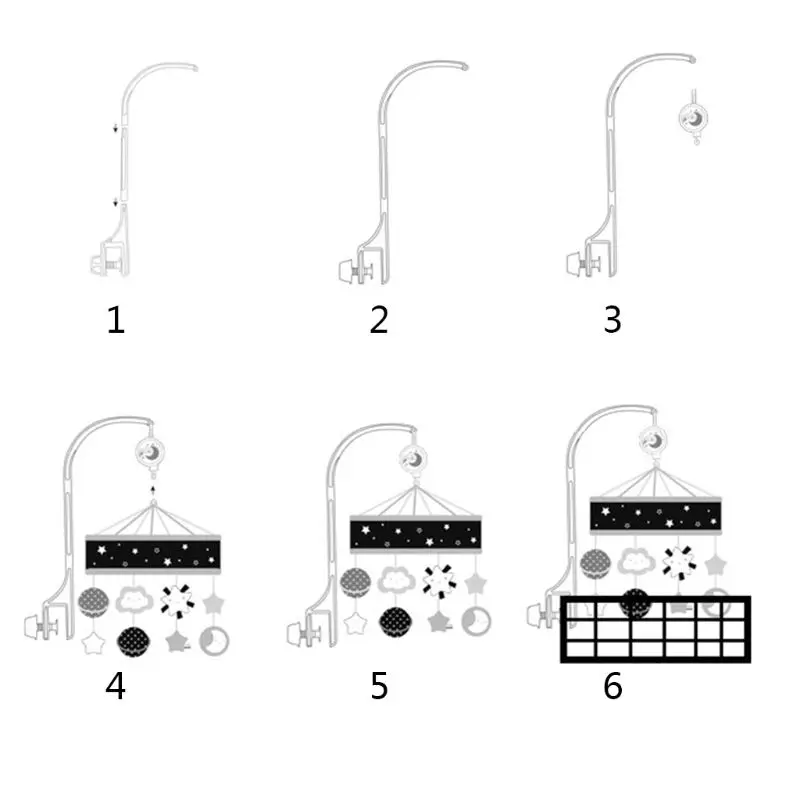 Baby Crib Mobile Rattle 0-12 Months Music Rotating Bed Bell Infants Newborns Soothing Educational Toys
Baby Crib Mobile Rattle 0-12 Months Music Rotating Bed Bell Infants Newborns Soothing Educational Toys