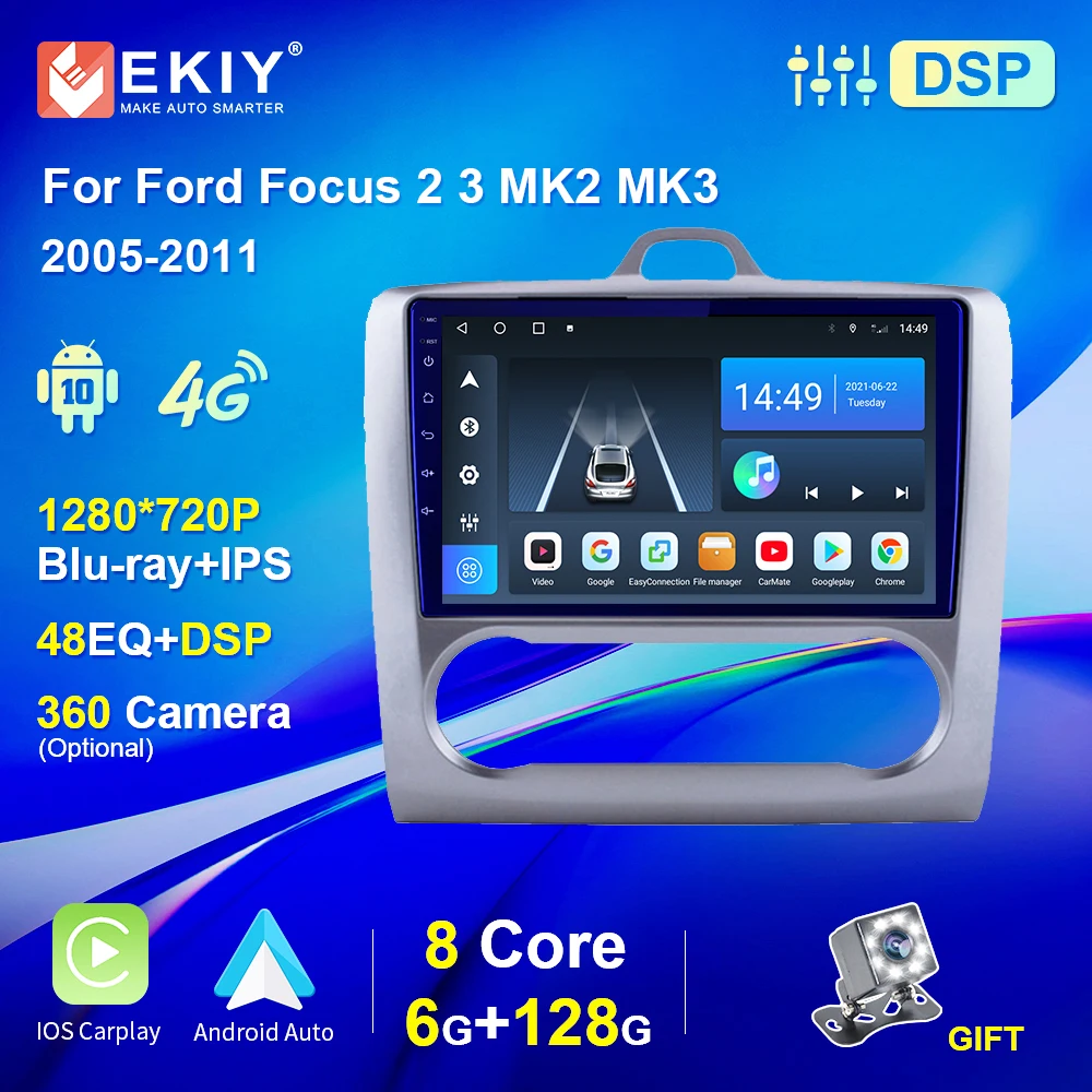 Android 2din Car Radio Multimedia Video Player For Ford Focus 2 3 MK2 MK3 2004-2011 Navigation GPS Audio 8 Cores 4G no dvd 2 Din
Android 2din Car Radio Multimedia Video Player For Ford Focus 2 3 MK2 MK3 2004-2011 Navigation GPS Audio 8 Cores 4G no dvd 2 Din