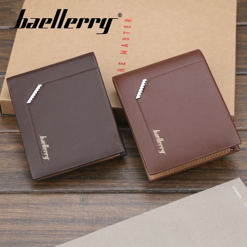 Baellerry Wallet Solid Short Men Wallet PU Leather No Zipper Clip Porta Handbag Note Compartment Photo Holder Card Holder Wallet
Baellerry Wallet Solid Short Men Wallet PU Leather No Zipper Clip Porta Handbag Note Compartment Photo Holder Card Holder Wallet