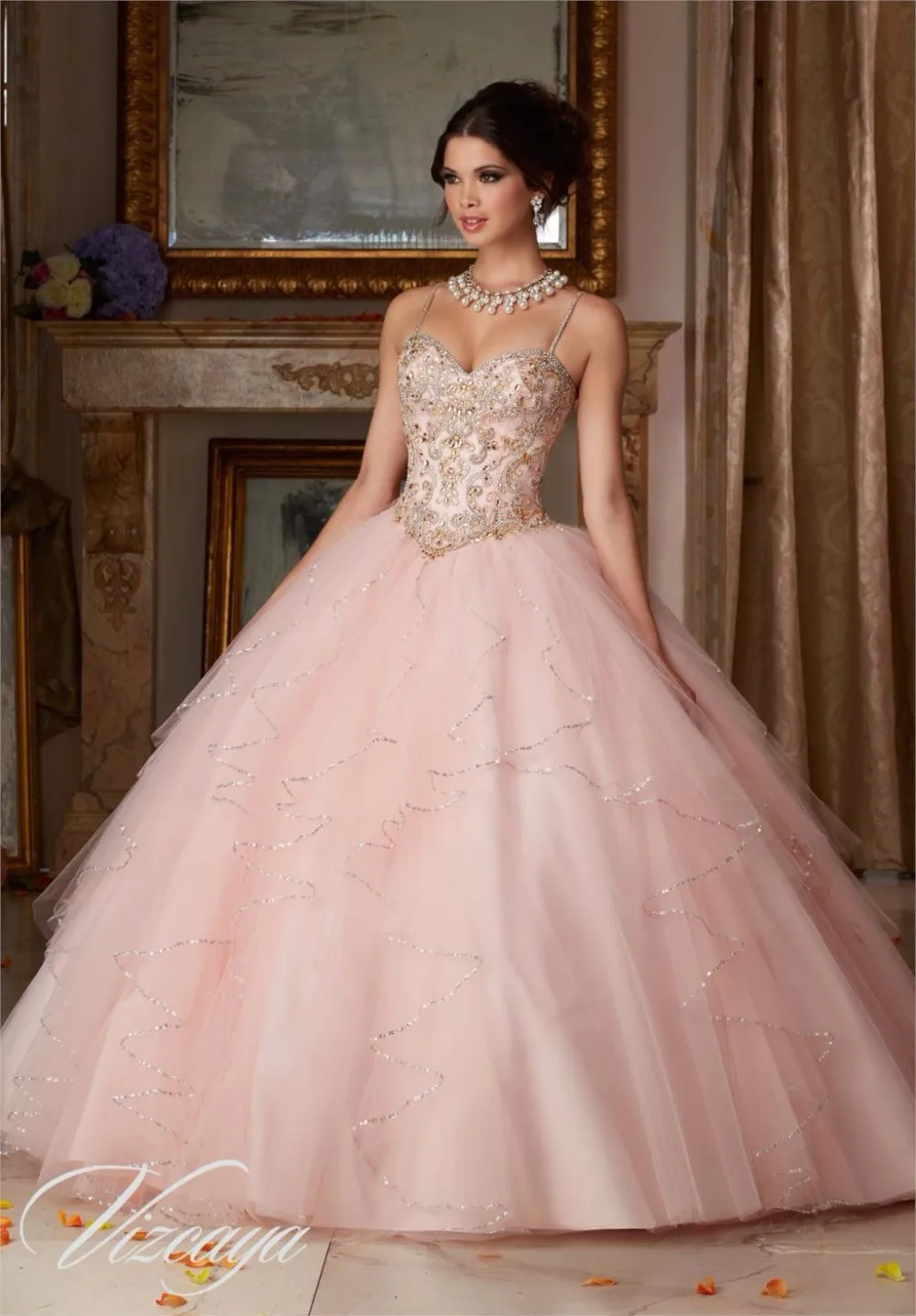 Hot Pink Quinceanera Dresses Ball Gown Crystals Beaded Ruffles Sweet 16 Dressess Vestido De 15 Anos
Hot Pink Quinceanera Dresses Ball Gown Crystals Beaded Ruffles Sweet 16 Dressess Vestido De 15 Anos