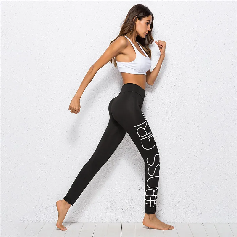 Women Workout Leggings Fashion Side Letters Print Skinny Leggings Women Breathable Slim Pants High Waist Push Up Mujer Leggings
Women Workout Leggings Fashion Side Letters Print Skinny Leggings Women Breathable Slim Pants High Waist Push Up Mujer Leggings