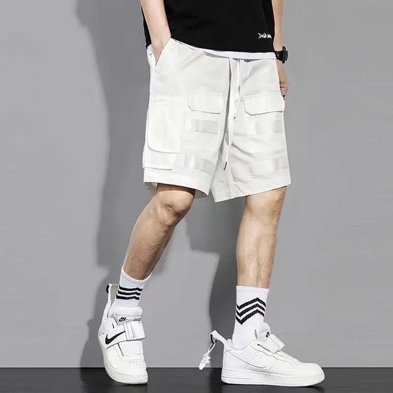 Newest Mens Shorts White Black Men Clothing Outdoor Jogger Running Shorts Goth Style Hip Hop Streetwear Techwear Sweatpants
Newest Mens Shorts White Black Men Clothing Outdoor Jogger Running Shorts Goth Style Hip Hop Streetwear Techwear Sweatpants
