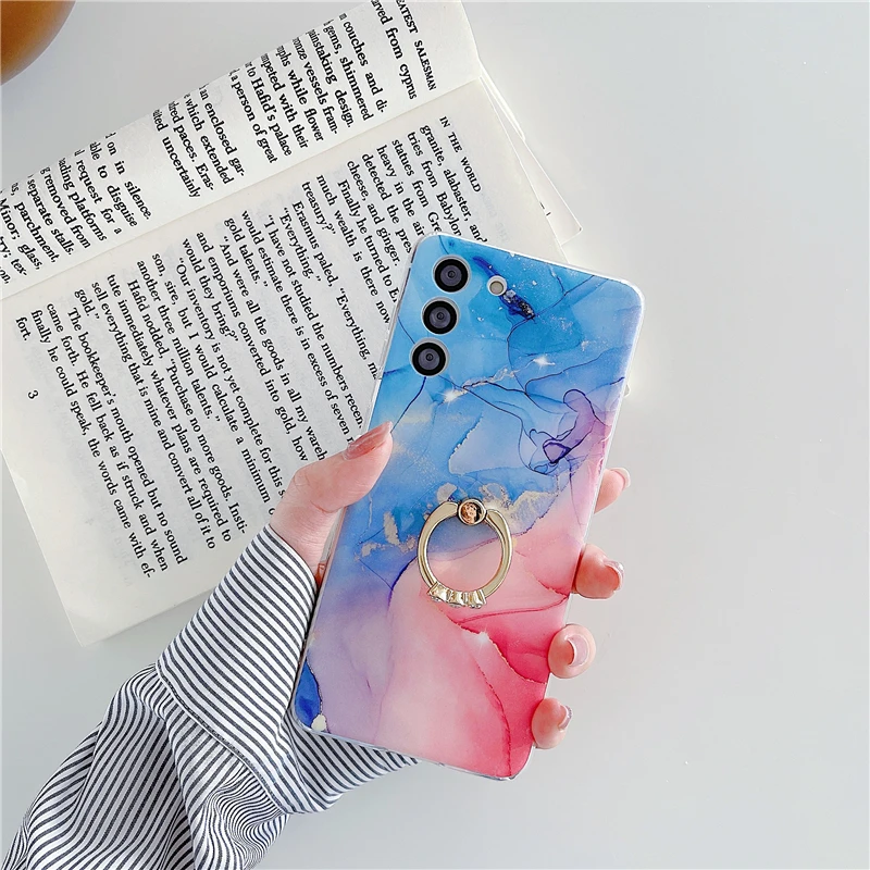 Watercolor Marble Stone Ring Holder Phone Case for Samsung Galaxy A72 52 32 5G 42 12 02 51 71 50 70 S10 S20 FE S21 Ultra Note 20
Watercolor Marble Stone Ring Holder Phone Case for Samsung Galaxy A72 52 32 5G 42 12 02 51 71 50 70 S10 S20 FE S21 Ultra Note 20
