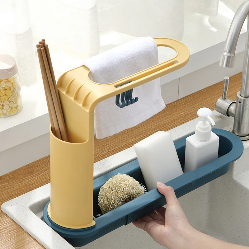 Sink Shelf Kitchen Sink Drain Rack Soap Sponge Storage Stand Telescopic Sink Holder Filter Basket Rag Hanger Kitchen Accessories
Sink Shelf Kitchen Sink Drain Rack Soap Sponge Storage Stand Telescopic Sink Holder Filter Basket Rag Hanger Kitchen Accessories