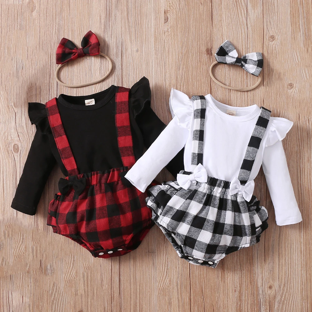 Newborn Baby Strip Sets Babies Casual Round Neck Ruffle Girl Cotton Long Sleeve Plaid Elastic Waist Pullover Spring/Autumn Suits
Newborn Baby Strip Sets Babies Casual Round Neck Ruffle Girl Cotton Long Sleeve Plaid Elastic Waist Pullover Spring/Autumn Suits