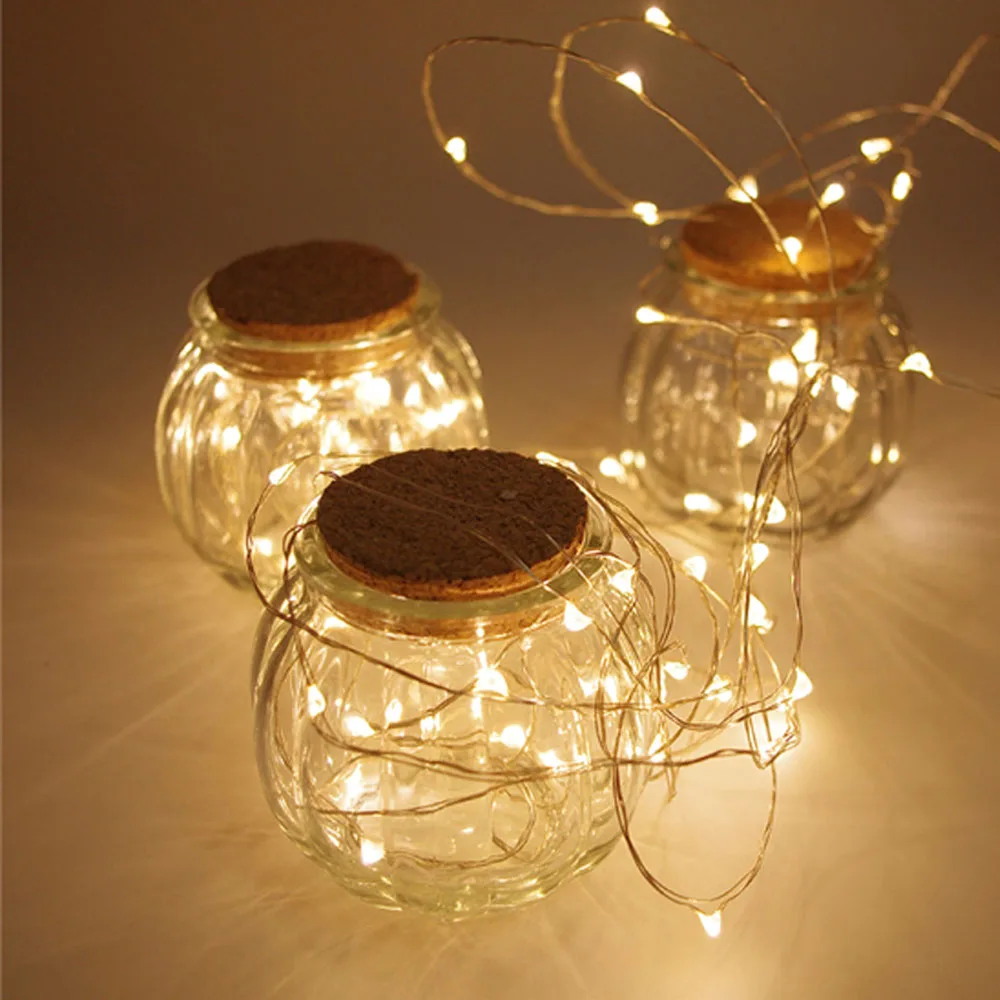 1M 2M 10 20 LED Lighting Fairy Garland Led String Lights Halloween Christmas Decoration Party Copper Wire Battery Operated
1M 2M 10 20 LED Lighting Fairy Garland Led String Lights Halloween Christmas Decoration Party Copper Wire Battery Operated