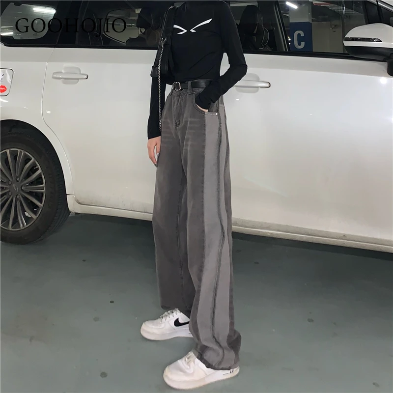 GOOHOJIO 2021 New Autumn and Winter Jeans Pants Women Loose High Waist Wide Leg Pants for Women Oversizrd Casual Women Trousers
GOOHOJIO 2021 New Autumn and Winter Jeans Pants Women Loose High Waist Wide Leg Pants for Women Oversizrd Casual Women Trousers