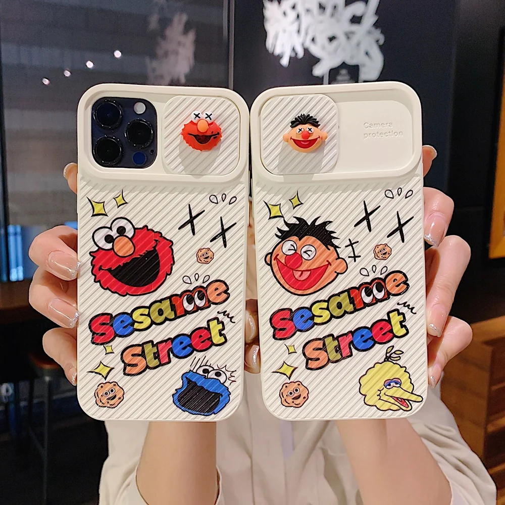 Cartoon Slide Camera Lens Protection Case for IPhone 12 11 Pro Max XS XR X 7 8 Plus Cute Sesame Street Cactus Bear Couple Cover
Cartoon Slide Camera Lens Protection Case for IPhone 12 11 Pro Max XS XR X 7 8 Plus Cute Sesame Street Cactus Bear Couple Cover