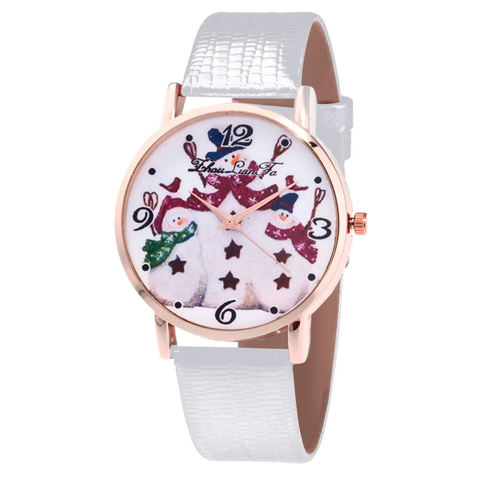 Christmas Family Snowman Print Belt Ladies Quartz Christmas Watch Fashion Simple Belt Watch Dial Ladies Quartz Christmas Watch
Christmas Family Snowman Print Belt Ladies Quartz Christmas Watch Fashion Simple Belt Watch Dial Ladies Quartz Christmas Watch