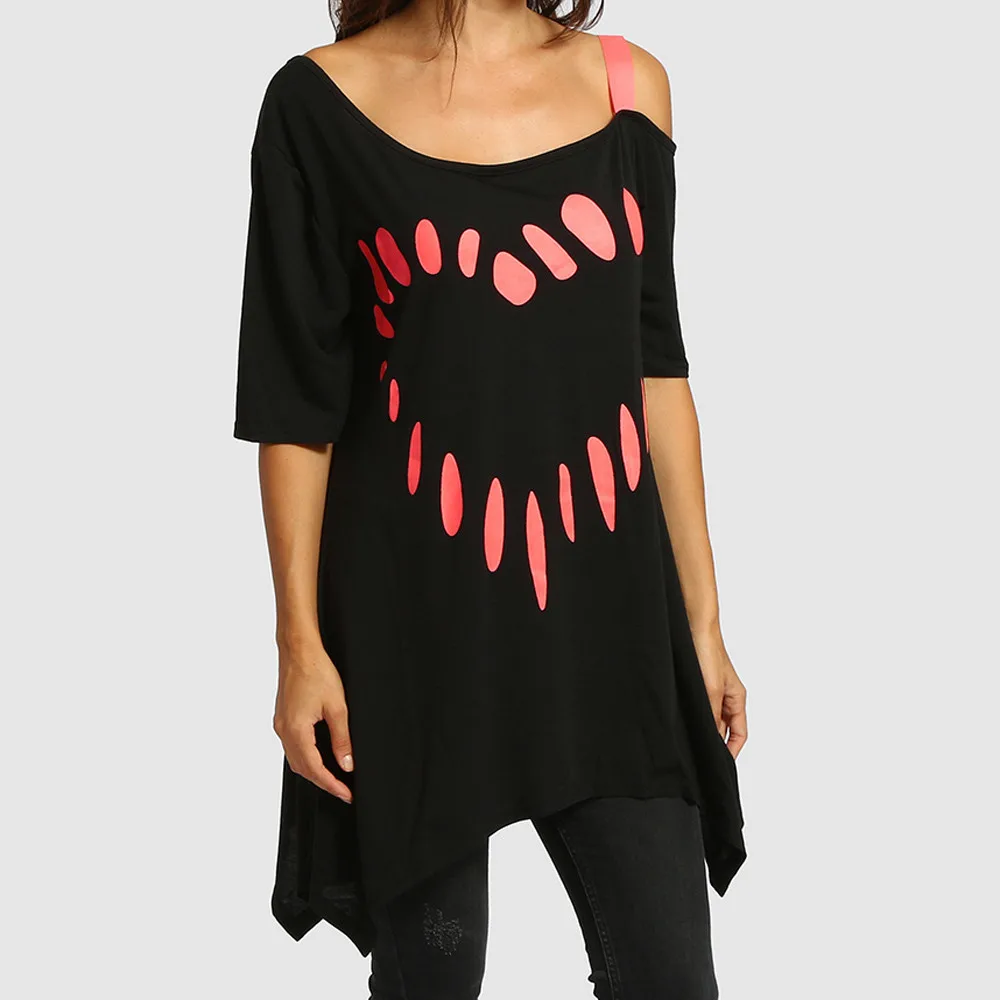 Blouse Women Large Size Women Love Printing Shirt Short Sleeve Casual Shirt Tops Blouse Blusas Mujer De Moda #s
Blouse Women Large Size Women Love Printing Shirt Short Sleeve Casual Shirt Tops Blouse Blusas Mujer De Moda #s