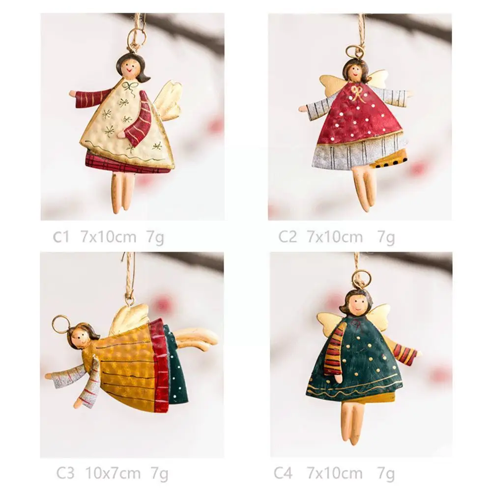 1PCS Angel New Year Metal Christmas Ornaments Pendants Tree Hanging Xmas Decoration Home Decor Gifts N9V7
1PCS Angel New Year Metal Christmas Ornaments Pendants Tree Hanging Xmas Decoration Home Decor Gifts N9V7