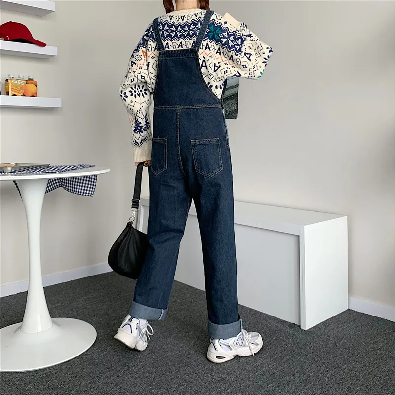 New Autumn Harajuku Casual Women Jumpsuit Trousers Kawaii Bear Embroidery Retro Overalls Female Loose Denim Jumpsuits Mujer
New Autumn Harajuku Casual Women Jumpsuit Trousers Kawaii Bear Embroidery Retro Overalls Female Loose Denim Jumpsuits Mujer
