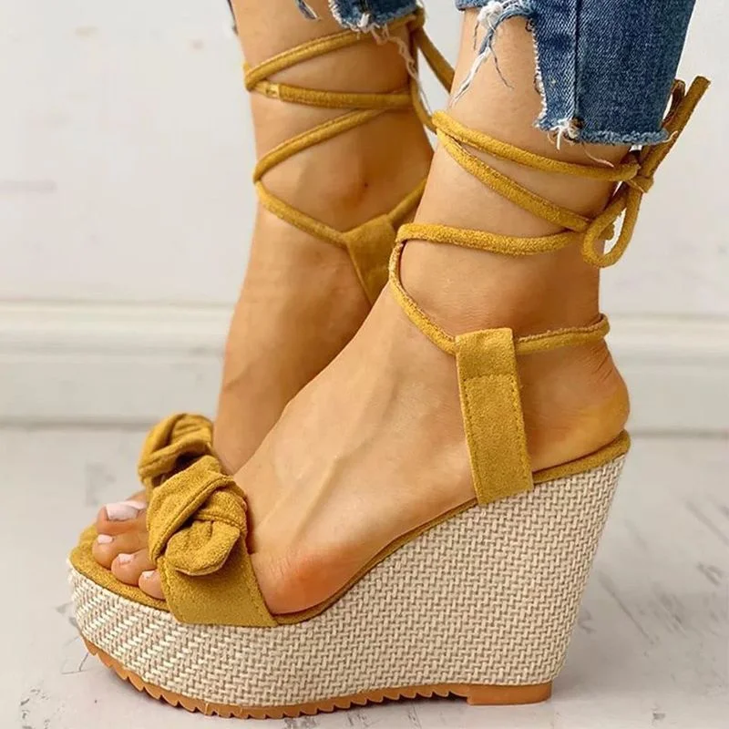 Summer Ankle Strap Women Sandals Platform Wedges High Heel Flock Butterfly Peep Toe Fashion Female Ladies Shoes Zapatos De Mujer
Summer Ankle Strap Women Sandals Platform Wedges High Heel Flock Butterfly Peep Toe Fashion Female Ladies Shoes Zapatos De Mujer