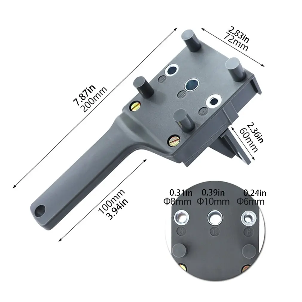 Straight Hole Wood Drill Guide Locator Portable Drilling Puncher Doweling Saw Jig Set Woodworking Carpentry Tools
Straight Hole Wood Drill Guide Locator Portable Drilling Puncher Doweling Saw Jig Set Woodworking Carpentry Tools