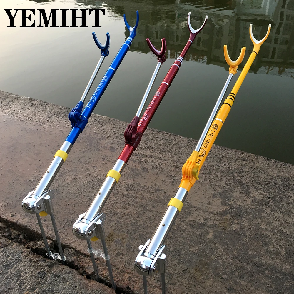 YEMIHT Fishing Pole Stand Bracket for Fishing Rods Carbon Fiber Adjustable Telescoping Fishing Tool 1.7/2.1/2.4M
YEMIHT Fishing Pole Stand Bracket for Fishing Rods Carbon Fiber Adjustable Telescoping Fishing Tool 1.7/2.1/2.4M