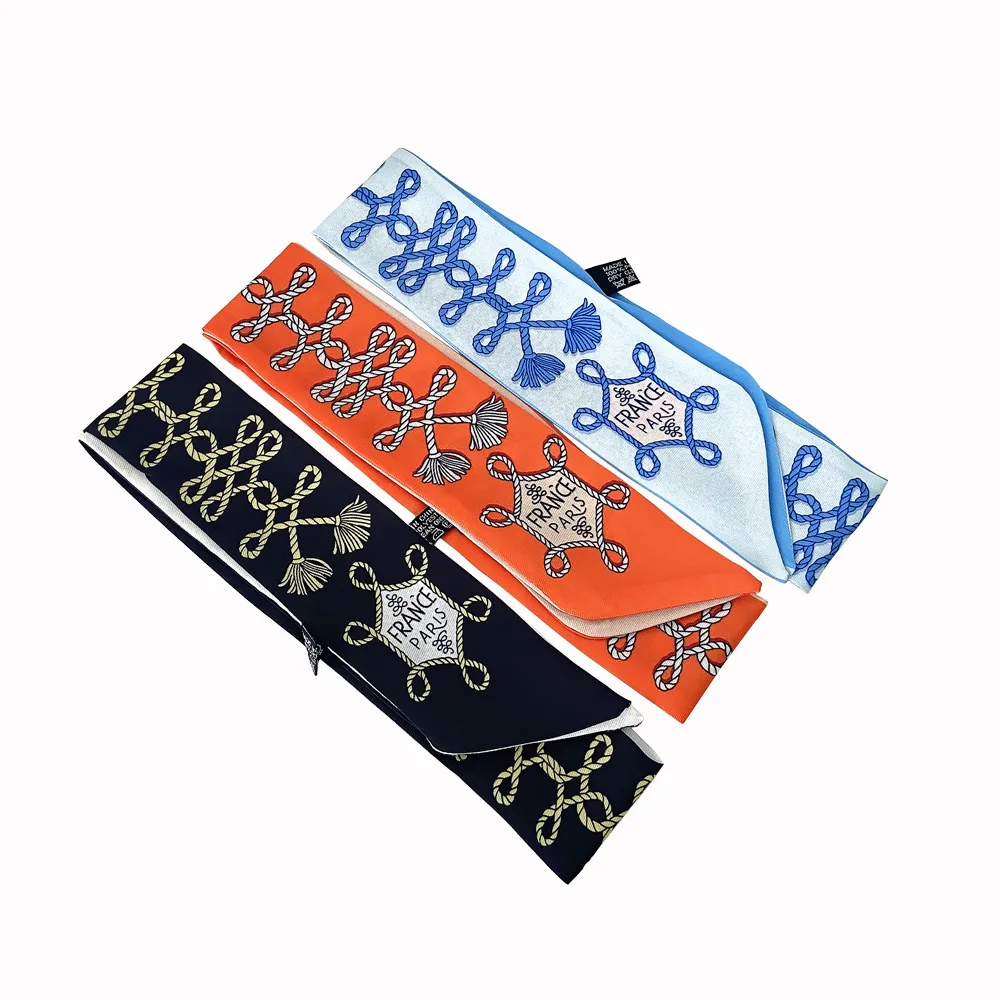 Spring Silk Scarf Tassel Headdress Changeable Ribbon Women's Bag Ribbon Hair Band Belt Wrist Towel Small Long Scarf
Spring Silk Scarf Tassel Headdress Changeable Ribbon Women's Bag Ribbon Hair Band Belt Wrist Towel Small Long Scarf