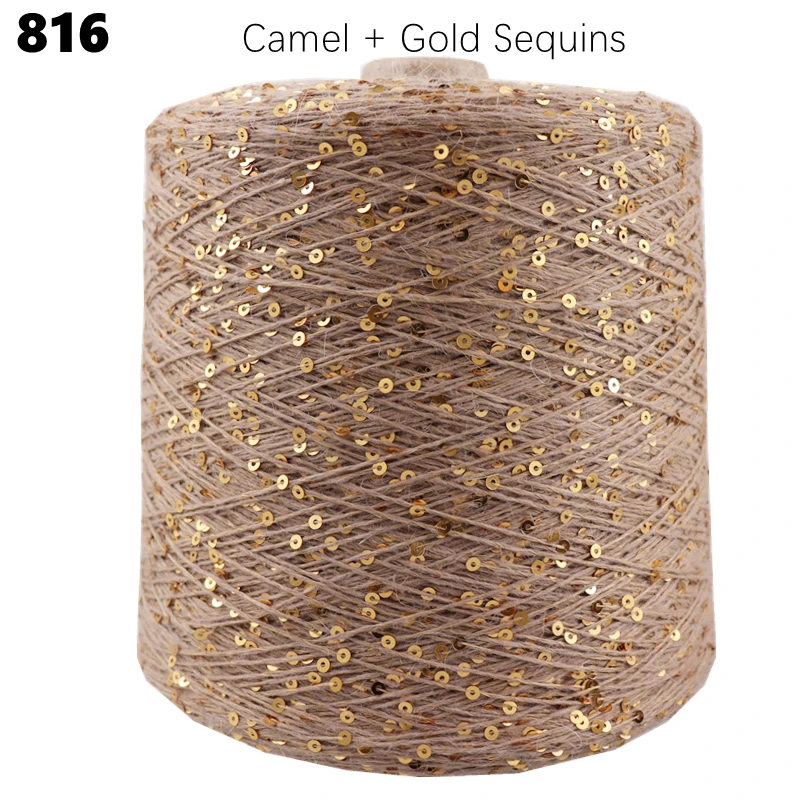2021 новый стиль пряжа жа 50 г/шар норка + 3 мм блестящая сделай сам вязаный свитер