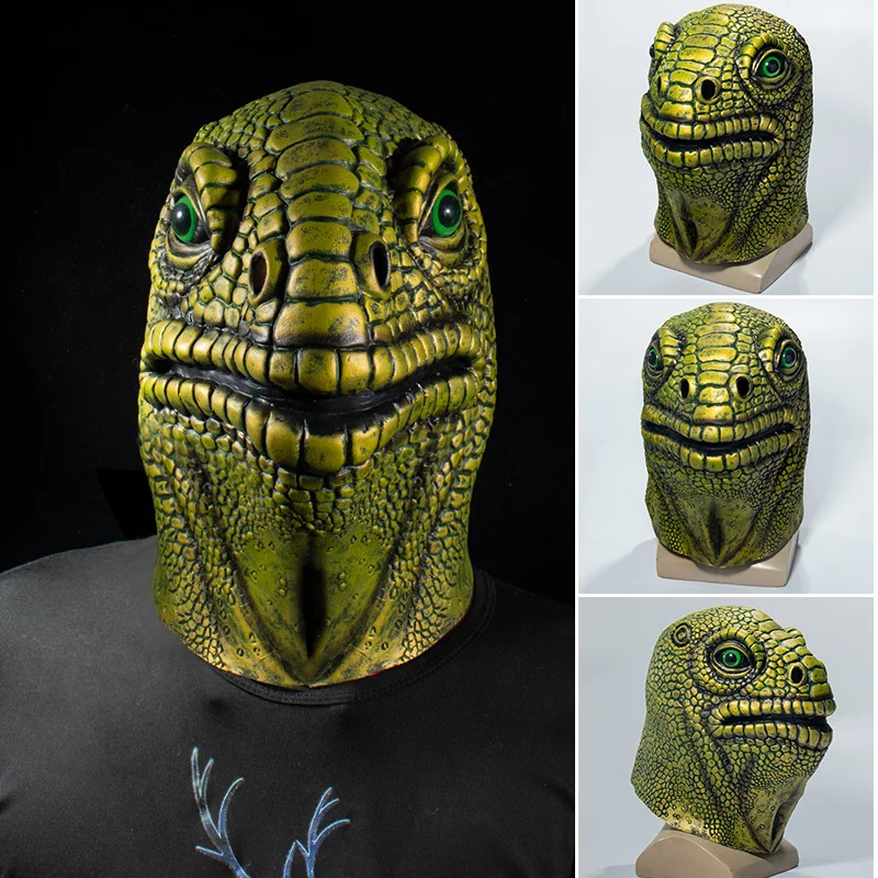 Newly Horror Lizard Masque Creative Latex Headgear Halloween Cosplay Costume Props for Festival Party Masquerade
Newly Horror Lizard Masque Creative Latex Headgear Halloween Cosplay Costume Props for Festival Party Masquerade