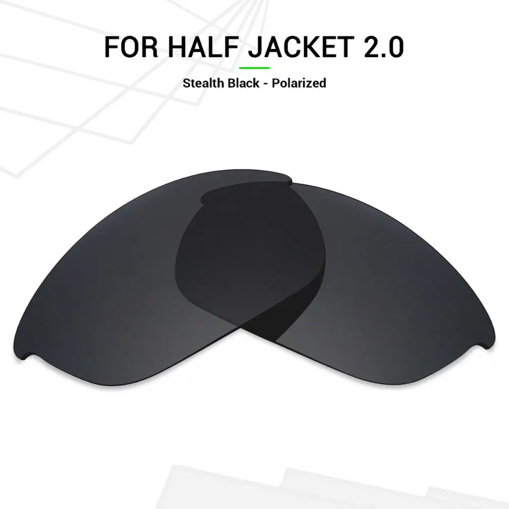 SNARK POLARIZED Replacement Lenses for Oakley Half Jacket 2.0 Sunglasses Stealth Black
SNARK POLARIZED Replacement Lenses for Oakley Half Jacket 2.0 Sunglasses Stealth Black