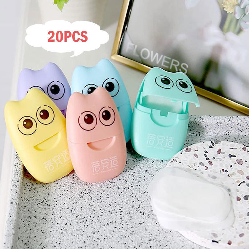 20pcs Portable Disposable Soap Paper Cute Boxed Paper Soap Mini High Quality Scented Soap Slice Outdoor Travel Supplies
20pcs Portable Disposable Soap Paper Cute Boxed Paper Soap Mini High Quality Scented Soap Slice Outdoor Travel Supplies