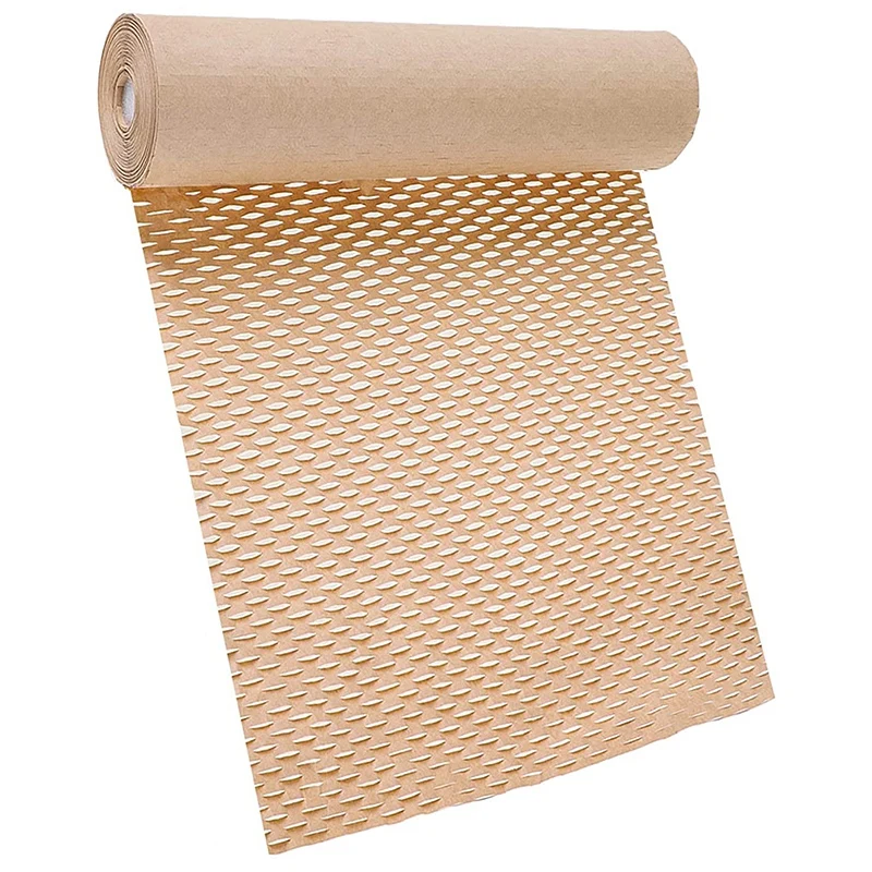 Honeycomb Packaging Paper Cushioning Kraft Paper Wrap Roll 11.8 Inch x 65 feet Eco-Friendly Honeycomb Protective Wrap
Honeycomb Packaging Paper Cushioning Kraft Paper Wrap Roll 11.8 Inch x 65 feet Eco-Friendly Honeycomb Protective Wrap