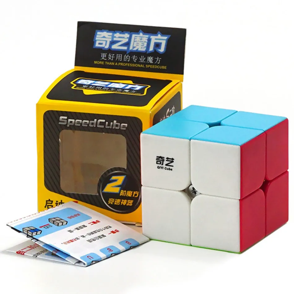 QIYI QIDI 2X2X2 настоящий магический скоростной Карманный куб STICKERless головоломки Профессиональный Кубик Рубика, 2x2 куб образовательные забавные и...
QIYI QIDI 2X2X2 настоящий магический скоростной Карманный куб STICKERless головоломки Профессиональный Кубик Рубика, 2x2 куб образовательные забавные и...
