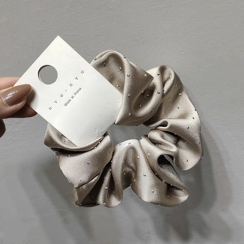 Fashion Stain Scrunchies Solid Black Rubber bands For Women Girls Korean Elastic Hair bands Ponytail Hold Hair Accessories
Fashion Stain Scrunchies Solid Black Rubber bands For Women Girls Korean Elastic Hair bands Ponytail Hold Hair Accessories