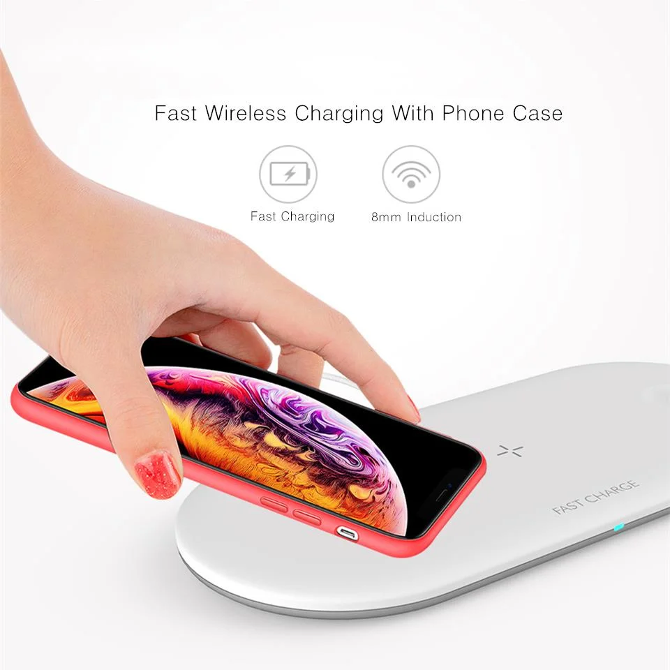 Wireless Charger for Apple Watch 2 3 4 5 6 Airpods Pro 10W 3 in 1 Fast Wireless Charging Pad for iPhone 12 11 Pro Max
Wireless Charger for Apple Watch 2 3 4 5 6 Airpods Pro 10W 3 in 1 Fast Wireless Charging Pad for iPhone 12 11 Pro Max