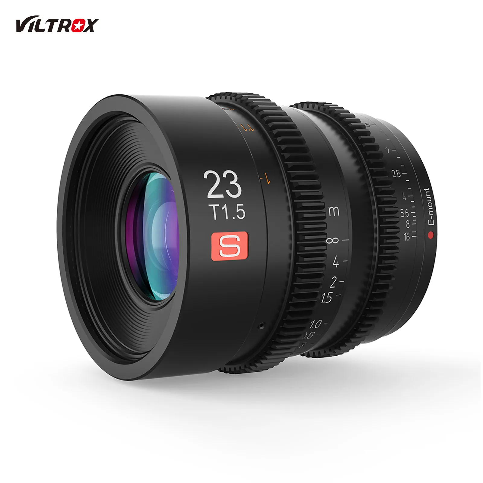 VILTROX S 23mm Filmmaking Lens APS-C Large Apeture E-Mount Replacement Mirrorless Cameras Manual Focus Lens Camera
VILTROX S 23mm Filmmaking Lens APS-C Large Apeture E-Mount Replacement Mirrorless Cameras Manual Focus Lens Camera