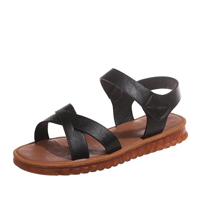 Spring Shoes Sandals Straps Suit Female Beige Shallow Mouth Slip-on Loafers Summer Women's Muffins shoe Comfort Flat Black Elas
Spring Shoes Sandals Straps Suit Female Beige Shallow Mouth Slip-on Loafers Summer Women's Muffins shoe Comfort Flat Black Elas