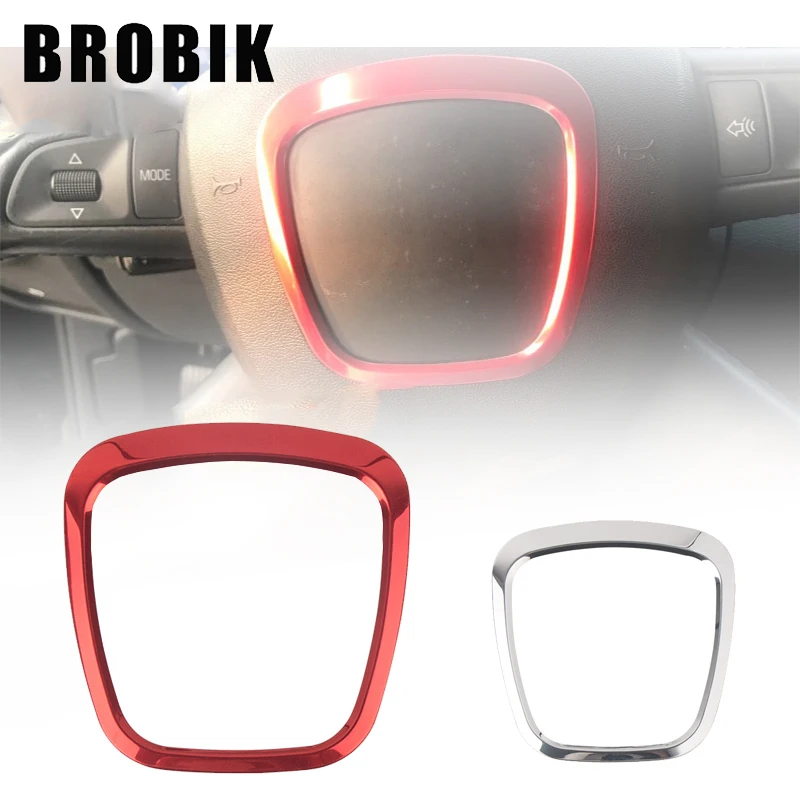 BROBIK Car Steering Wheel Decorative Metal Ring Sticker For Audi A4 A5 A6 Q5 Q7 Auto Interior Decal Cover Stickers Rings
BROBIK Car Steering Wheel Decorative Metal Ring Sticker For Audi A4 A5 A6 Q5 Q7 Auto Interior Decal Cover Stickers Rings
