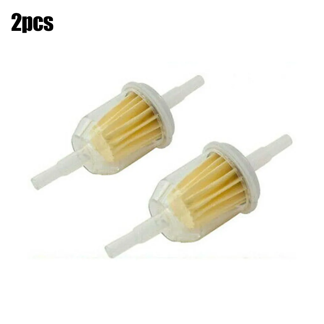 2pcs Universal Lawn Mower Nylon Transparent Inline Fuel Filter 6mm 1/4\" 100% Brand New And High Quality
2pcs Universal Lawn Mower Nylon Transparent Inline Fuel Filter 6mm 1/4\" 100% Brand New And High Quality