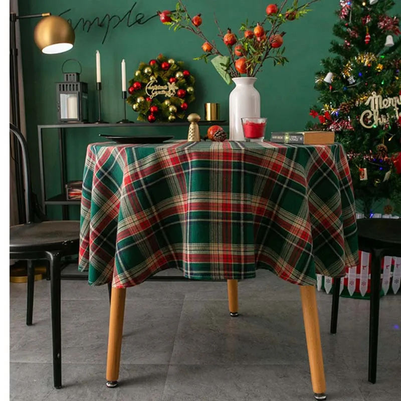 Classic Checkered Plaid Tablecloths Washable Cotton Gingham Check Tabletop for Christmas Dinner Holiday & Everyday Use 221719HTR
Classic Checkered Plaid Tablecloths Washable Cotton Gingham Check Tabletop for Christmas Dinner Holiday & Everyday Use 221719HTR