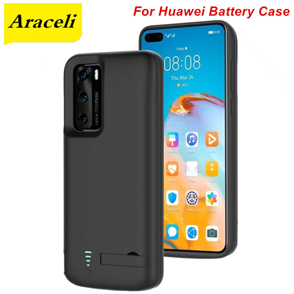 Смарт чехол для Huawei Mate 20 Pro X 30 P20 P30 P40 Lite|Чехлы с аккумулятором| |