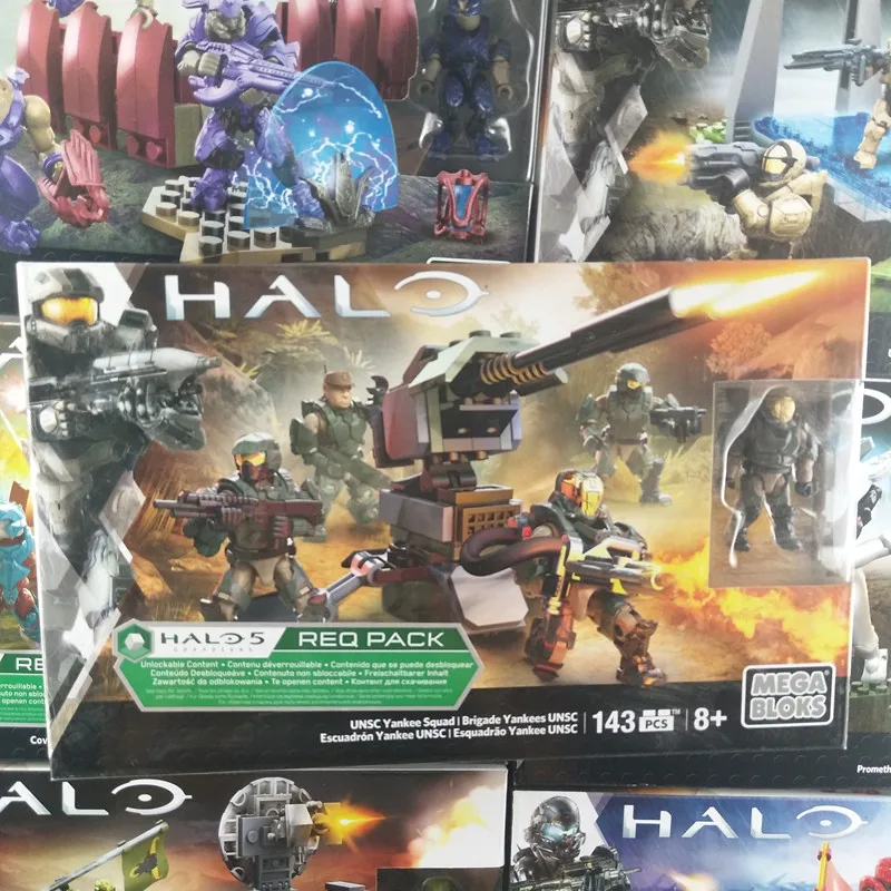 Genuine Mega Bloks / Meijiabao halo Spartan rhinoceros firepower unit soldier pack building block
Genuine Mega Bloks / Meijiabao halo Spartan rhinoceros firepower unit soldier pack building block