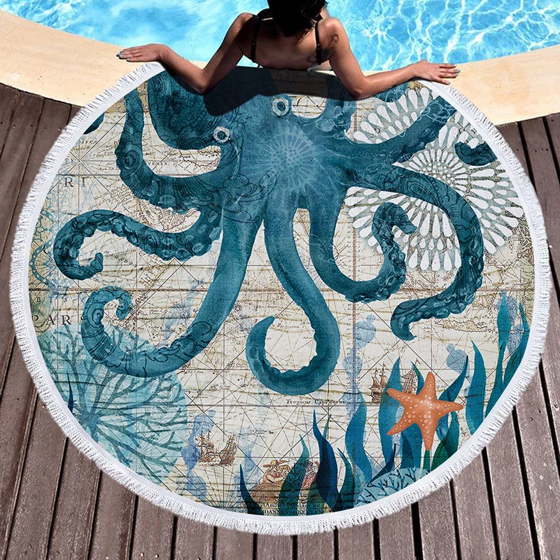 Beach Towel Marine Animal Pattern Beach Towel Travel Towel Water Sports Swimming Towel
Beach Towel Marine Animal Pattern Beach Towel Travel Towel Water Sports Swimming Towel