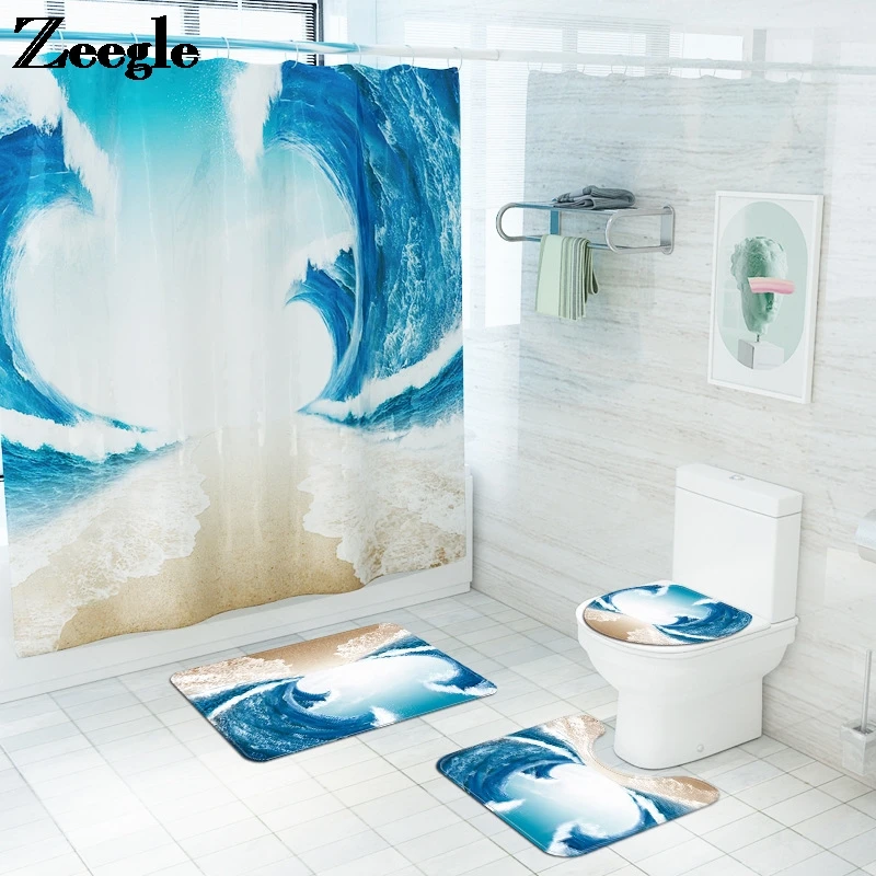 Flannel Bathroom Carpet Rug Bath Mat and Waterproof Shower Curtain Set Anti-slip Bathroom Bath Mat Toilet Seat Cover Mat Set
Flannel Bathroom Carpet Rug Bath Mat and Waterproof Shower Curtain Set Anti-slip Bathroom Bath Mat Toilet Seat Cover Mat Set