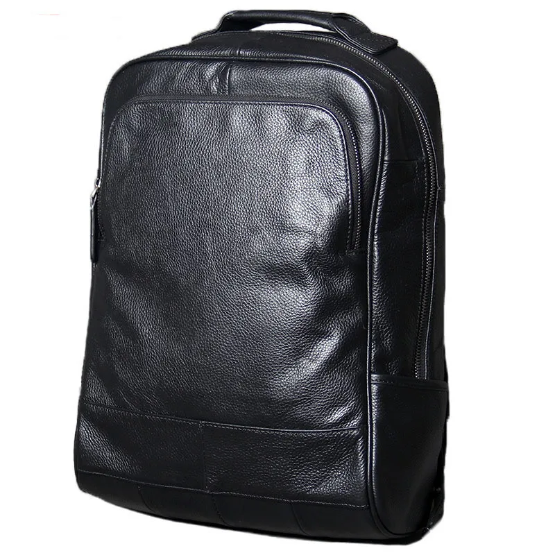 The First Layer of Leather Bag Men Backpack Schoolbag 15.6 Inch Laptop Backpack Computer Bag Classic Business Men's Soft Leather
The First Layer of Leather Bag Men Backpack Schoolbag 15.6 Inch Laptop Backpack Computer Bag Classic Business Men's Soft Leather