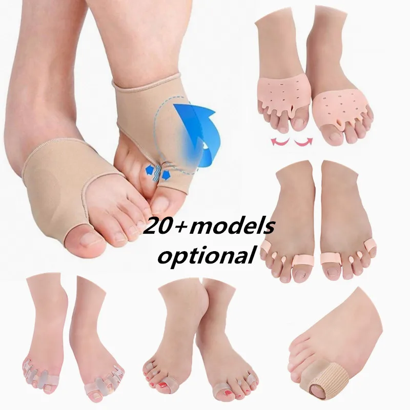 2Pcs/Pair 22Styles Toe Separator Valgus Corrector Orthotics Feet Bone Thumb Adjuster Correction Pedicure Straightener
2Pcs/Pair 22Styles Toe Separator Valgus Corrector Orthotics Feet Bone Thumb Adjuster Correction Pedicure Straightener