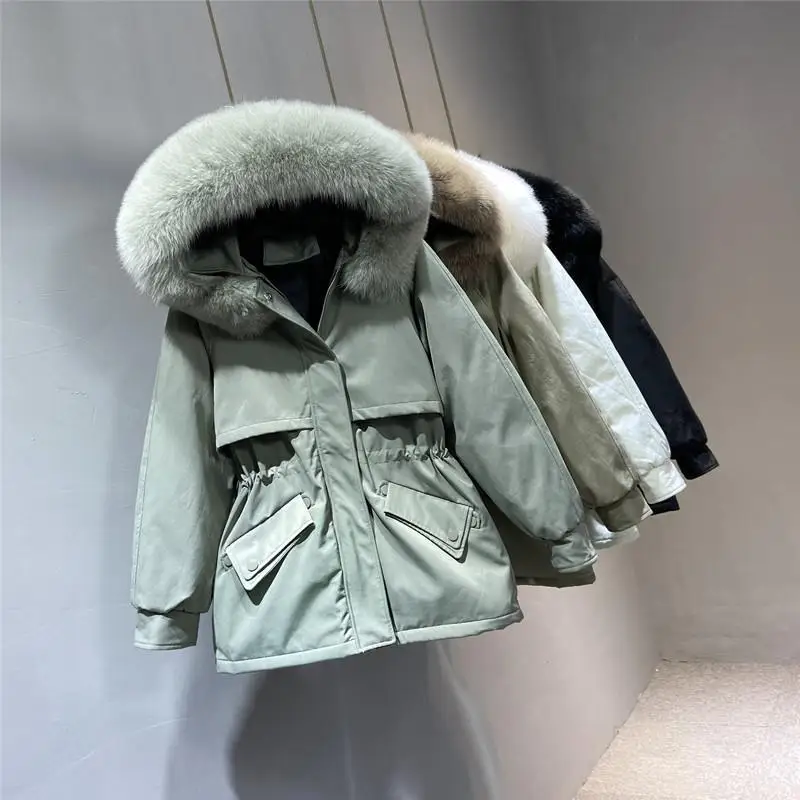 Женское пальто с капюшоном из натурального Лисьего меха, теплое пальто на белом утином пуху, длинная облегающая толстая верхняя одежда, R301, ...
Женское пальто с капюшоном из натурального Лисьего меха, теплое пальто на белом утином пуху, длинная облегающая толстая верхняя одежда, R301, ...