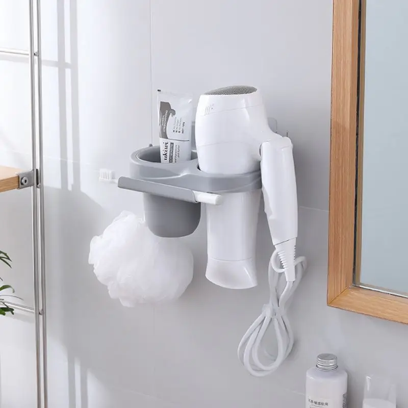 Double Hole Adhesive Wall Mount Plastic Hair Dryer Holder Rack Blower Organizer Hanging Shelf Storage for Bathroom Hotel
Double Hole Adhesive Wall Mount Plastic Hair Dryer Holder Rack Blower Organizer Hanging Shelf Storage for Bathroom Hotel