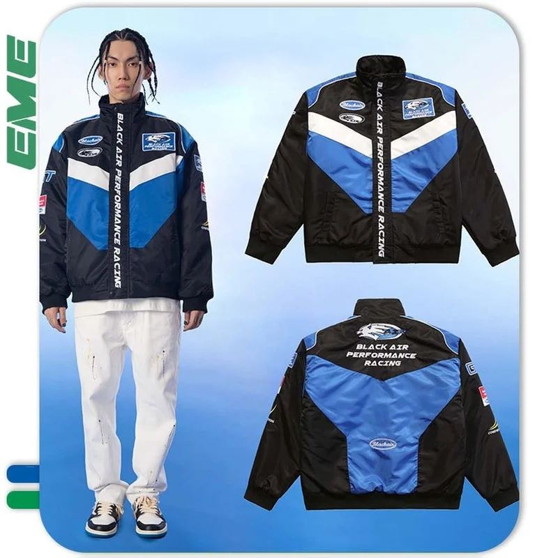 MadeExtreme Racing Jackets Vintage Harajuku Color block winter jacket men 2021 autumn winter motor biker Jacket parka L309
MadeExtreme Racing Jackets Vintage Harajuku Color block winter jacket men 2021 autumn winter motor biker Jacket parka L309