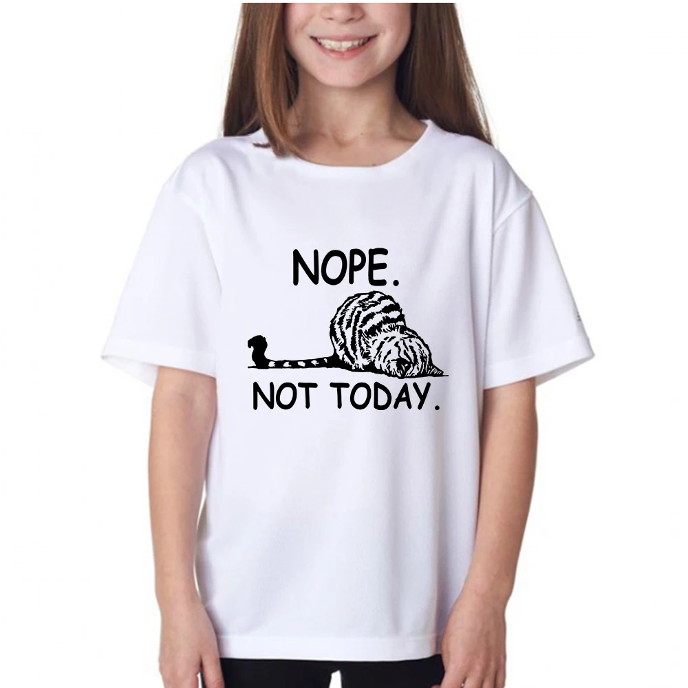 Funny Cute Cat NOPE Printed Baby Clothing Vogue New Cozy Versatile Children Tshirt Harajuku Streetwear Summer Oversize T-shirts
Funny Cute Cat NOPE Printed Baby Clothing Vogue New Cozy Versatile Children Tshirt Harajuku Streetwear Summer Oversize T-shirts