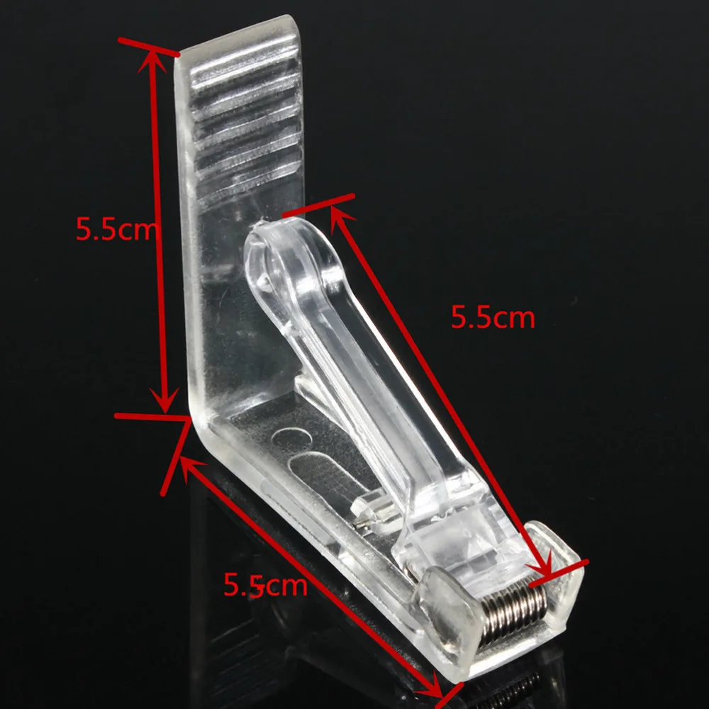 4Pcs Durable Clips Plastic Clear Tablecloth Table Cover Clips Holder Clamps Party Picnic Office School Supplies Stationery
4Pcs Durable Clips Plastic Clear Tablecloth Table Cover Clips Holder Clamps Party Picnic Office School Supplies Stationery