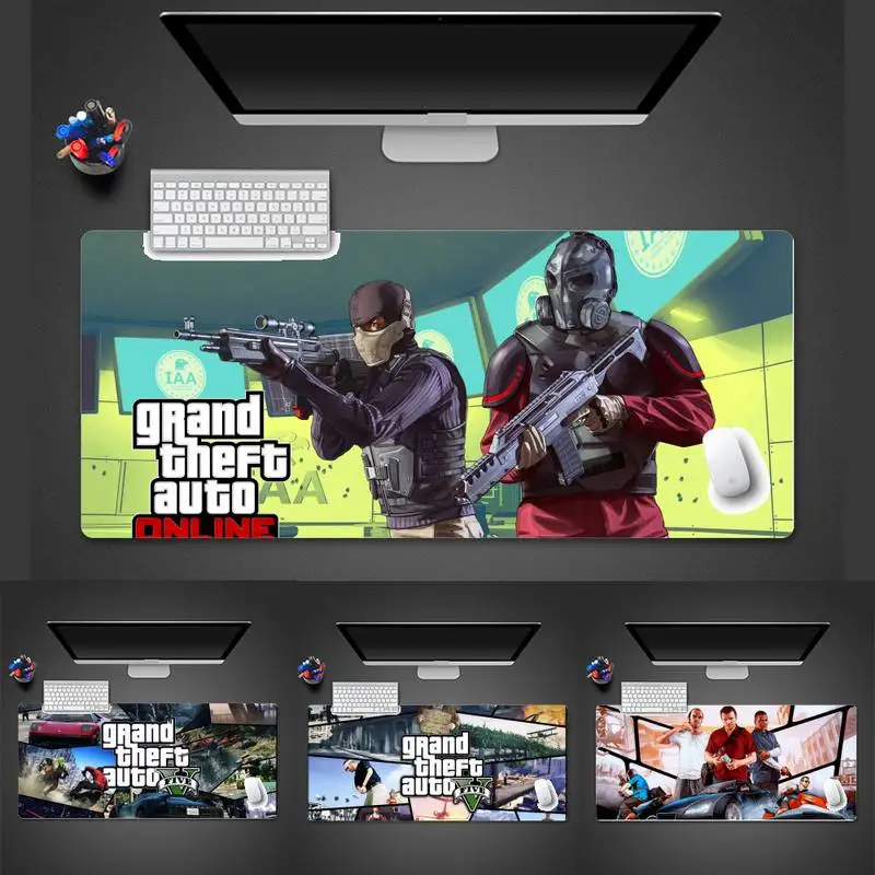 GTA gaming Silicone large/small Pad to Mouse Game Desk Table Protect Game Office Work Mouse Mat pad Non-slip Laptop Cushion
GTA gaming Silicone large/small Pad to Mouse Game Desk Table Protect Game Office Work Mouse Mat pad Non-slip Laptop Cushion