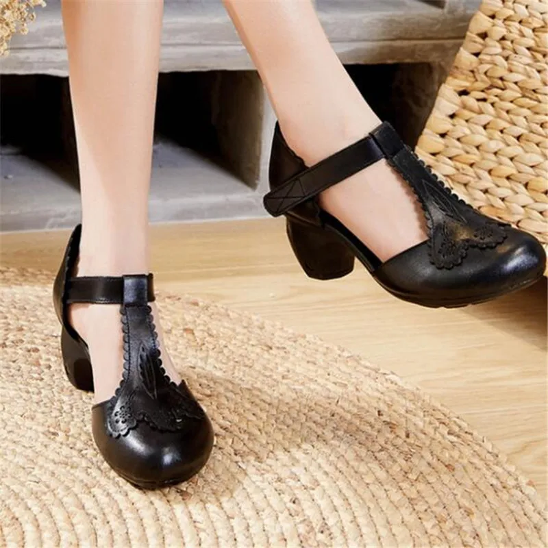 BEYARNE Promotion Summer New Classic Retro Sandals Women Genuine Leather Sandals Elegant Comfort Non-slip Wear High Heel Sandals
BEYARNE Promotion Summer New Classic Retro Sandals Women Genuine Leather Sandals Elegant Comfort Non-slip Wear High Heel Sandals